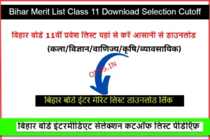 bihar board first merit list