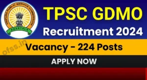 TPSC GDMO Recruitment 2024