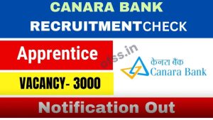 Canara Bank Apprentice Recruitment Check 1