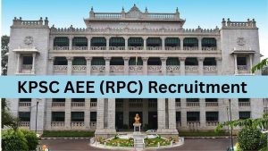 KPSC Assistant Executive Engineer Recruitment