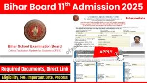 Bihar Board 11th Admission 2025 Online Apply Link