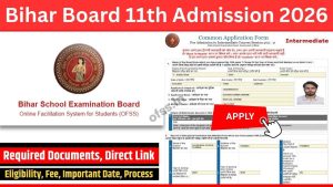 Bihar Board 11th Admission 2026